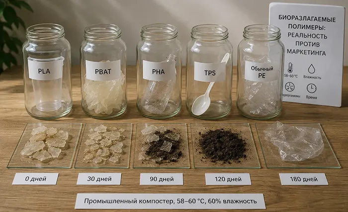 Биоразлагаемые полимеры: где реальность расходится с маркетингом